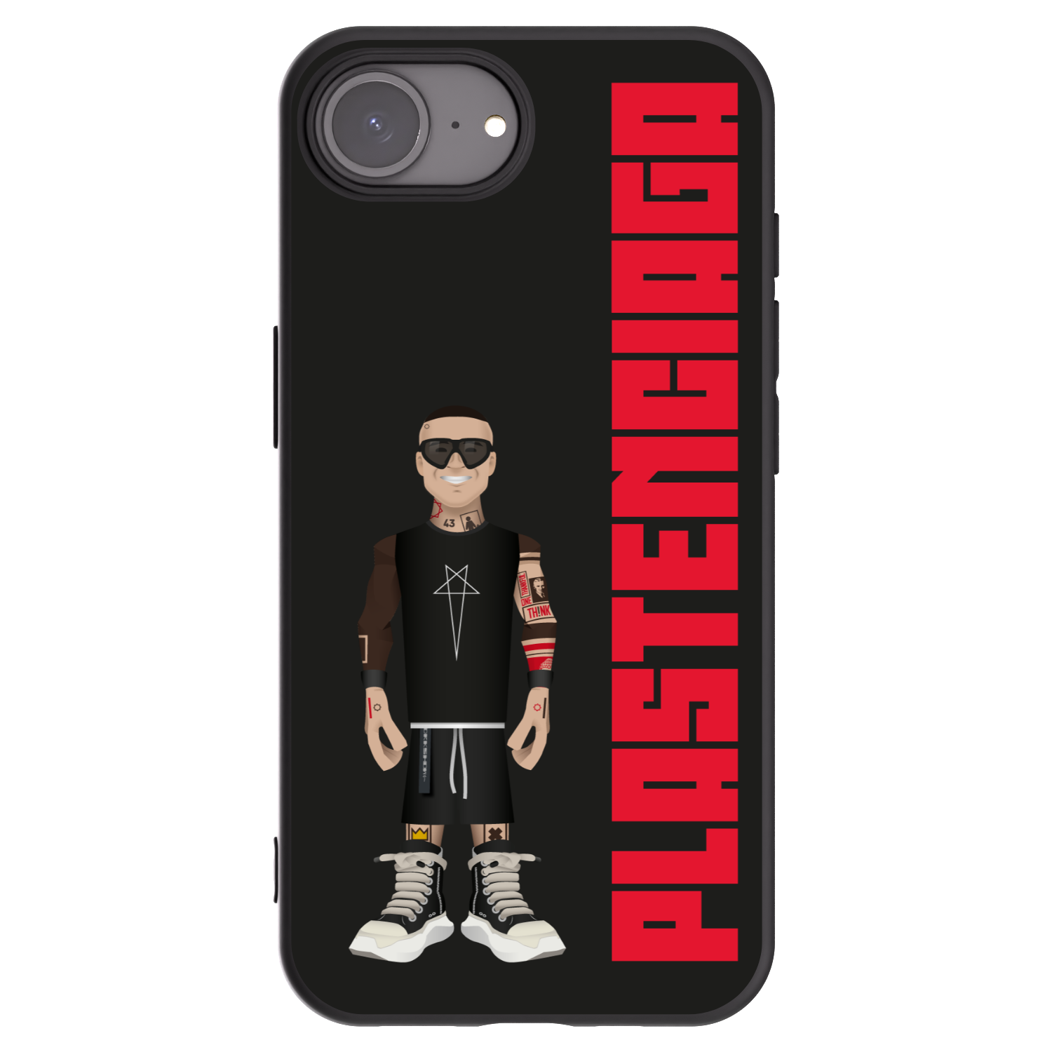 Picasee Μαύρη θήκη σιλικόνης για Apple iPhone 16e - Tomáš Rajchl