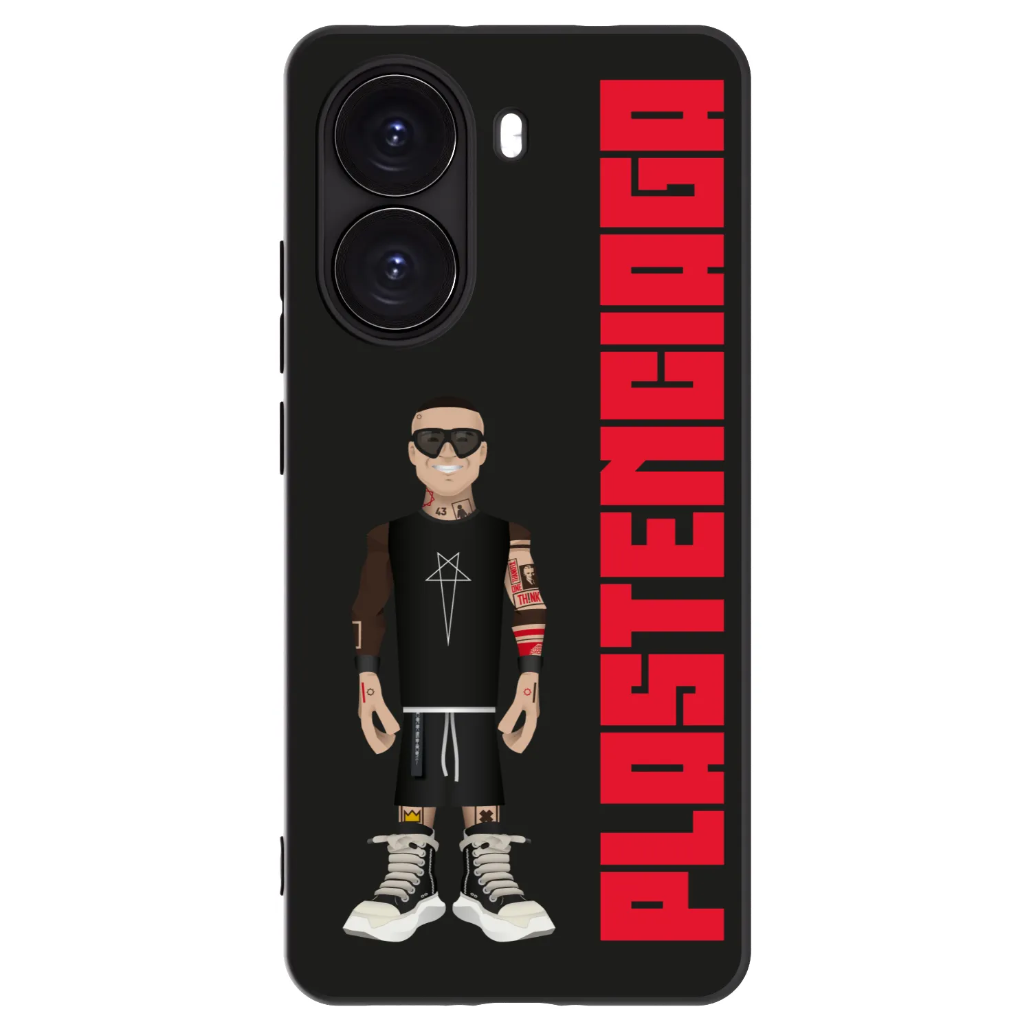 Picasee Μαύρη θήκη σιλικόνης για Xiaomi Poco X7 Pro 5G - Tomáš Rajchl