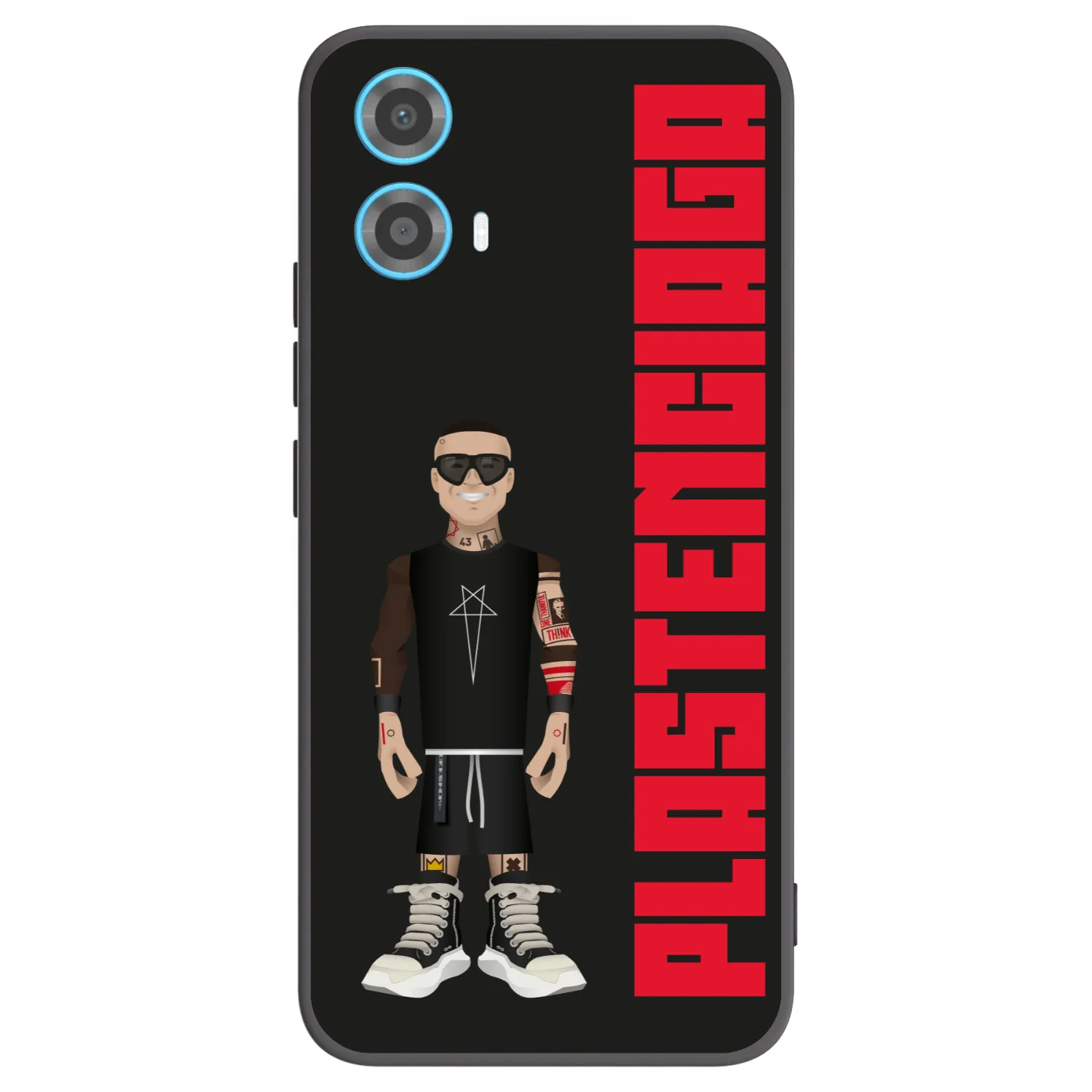 Picasee Μαύρη θήκη σιλικόνης για Motorola Moto G34 5G - Tomáš Rajchl