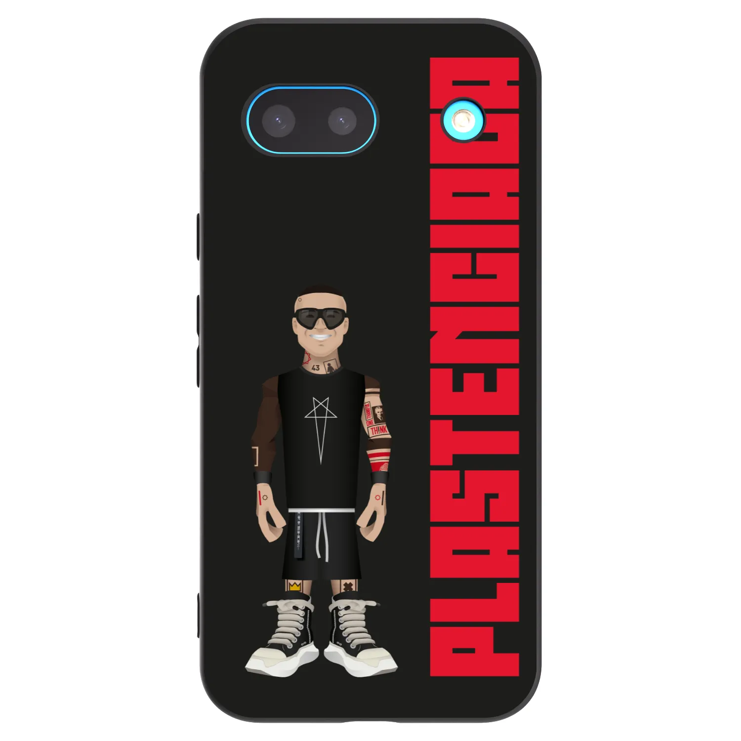 Picasee Μαύρη θήκη σιλικόνης για Google Pixel 8a - Tomáš Rajchl