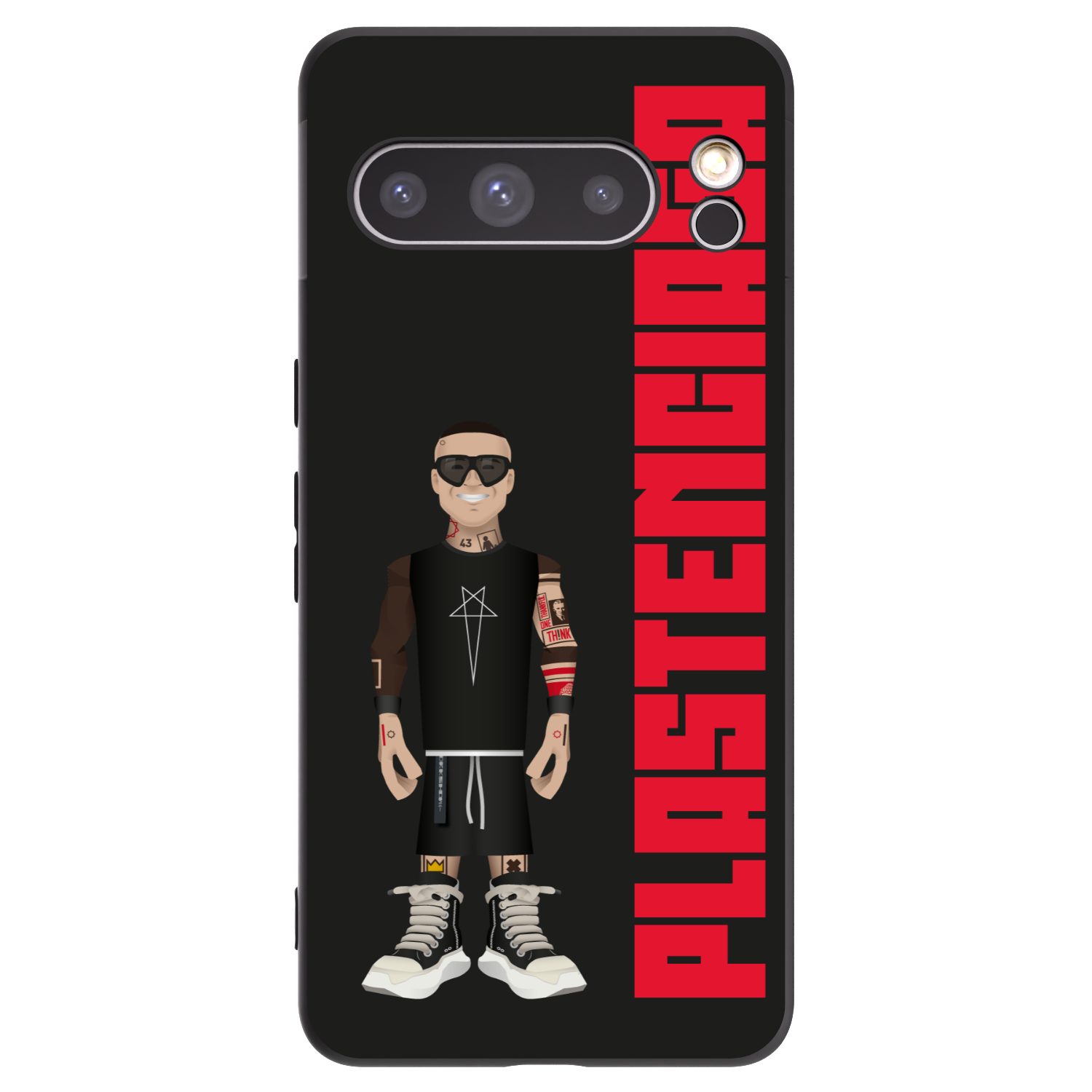 Picasee Μαύρη θήκη σιλικόνης για Google Pixel 8 Pro - Tomáš Rajchl