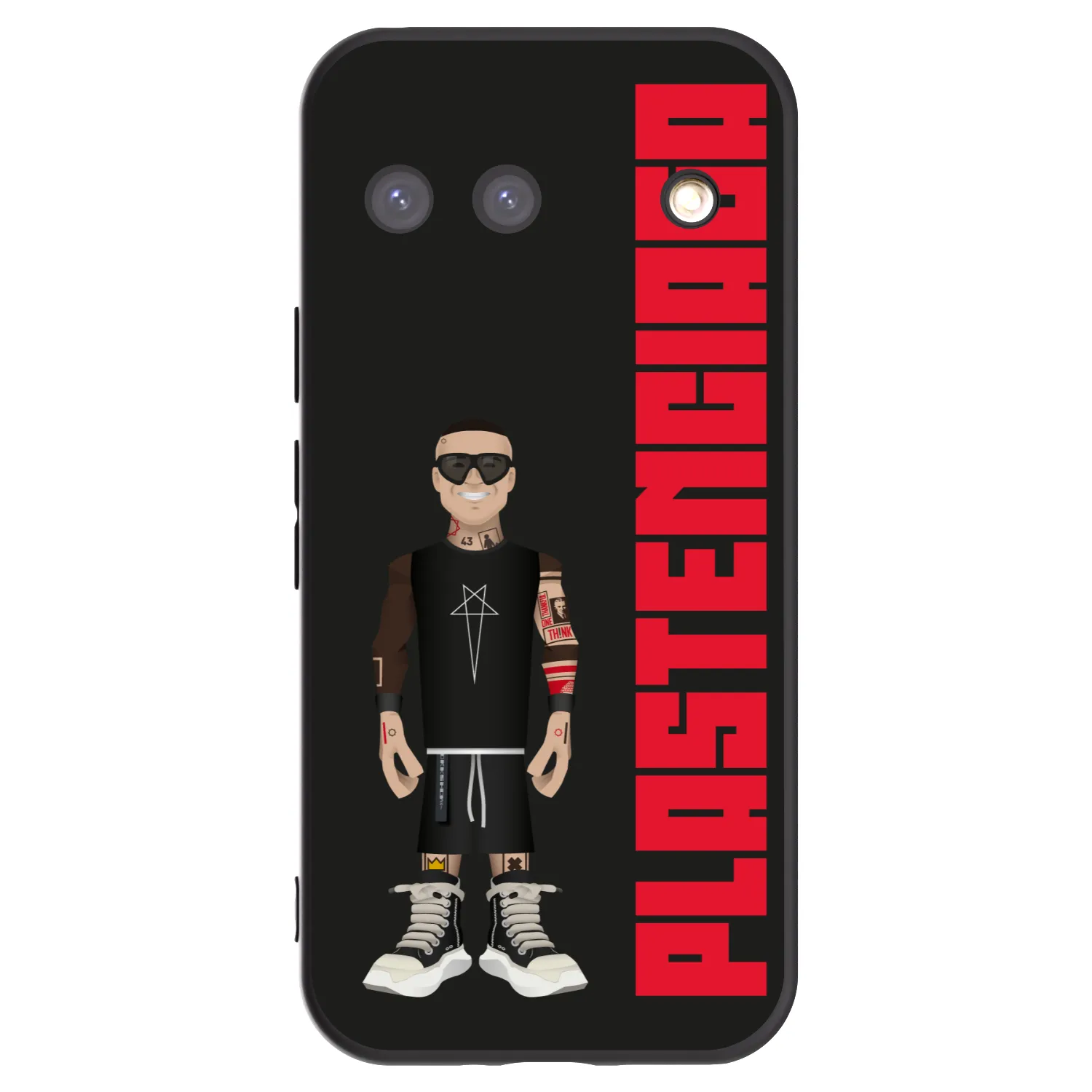 Picasee Μαύρη θήκη σιλικόνης για Google Pixel 9 - Tomáš Rajchl