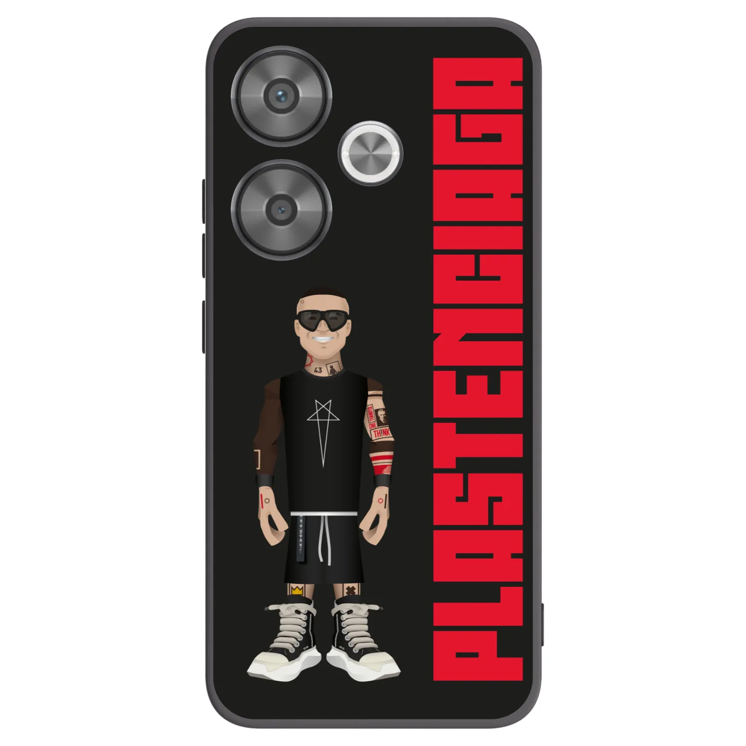 Picasee Μαύρη θήκη σιλικόνης για Xiaomi Poco F6 - Tomáš Rajchl