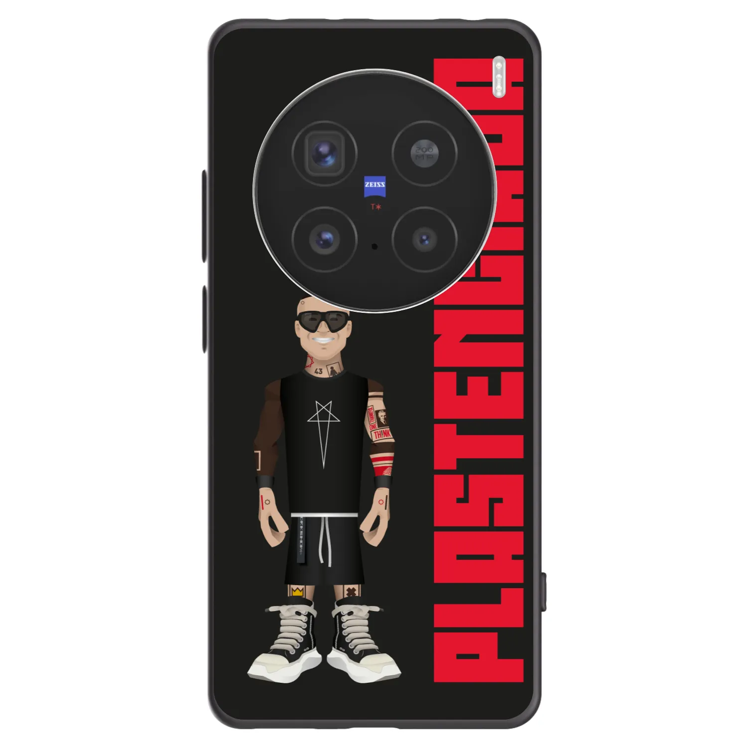 Picasee Μαύρη θήκη σιλικόνης για Vivo X200 Pro - Tomáš Rajchl