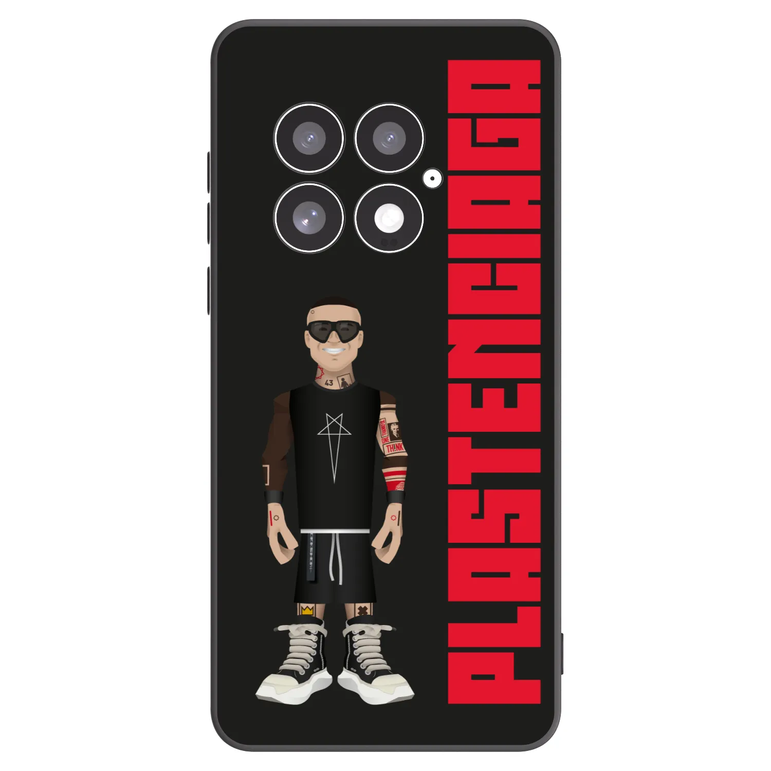 Picasee Μαύρη θήκη σιλικόνης για OnePlus 13 5G - Tomáš Rajchl