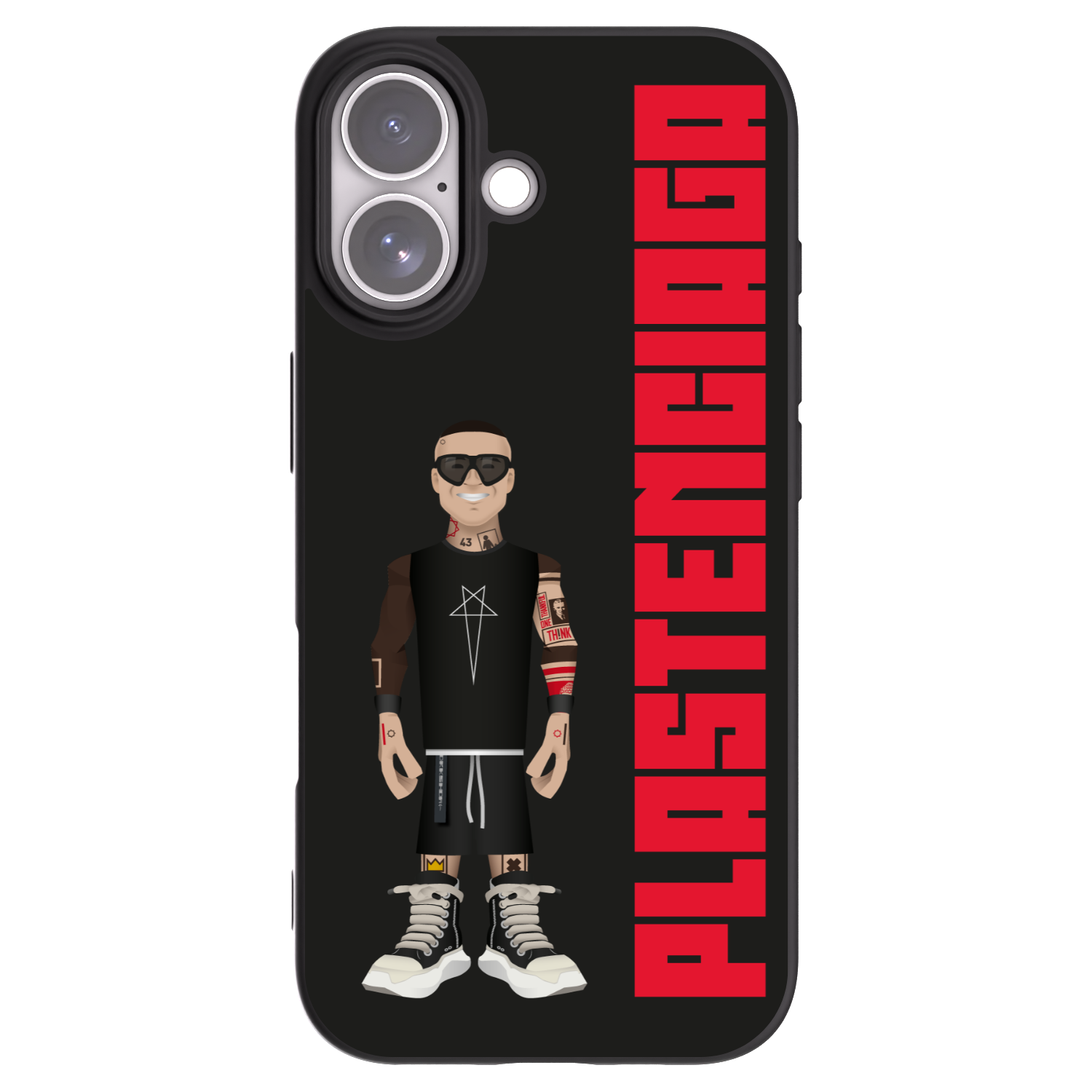 Picasee Μαύρη θήκη σιλικόνης για Apple iPhone 17 - Tomáš Rajchl