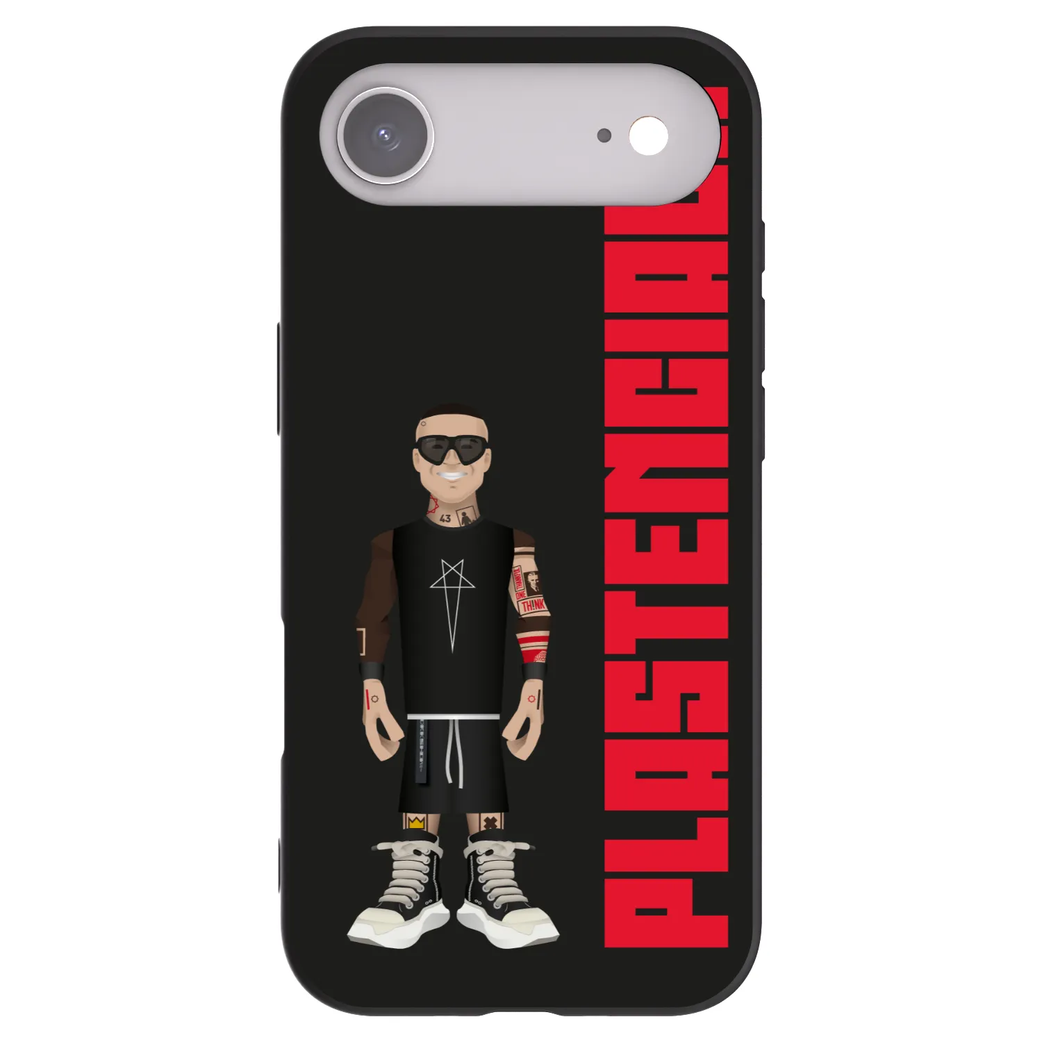 Picasee Μαύρη θήκη σιλικόνης για Apple iPhone Air - Tomáš Rajchl