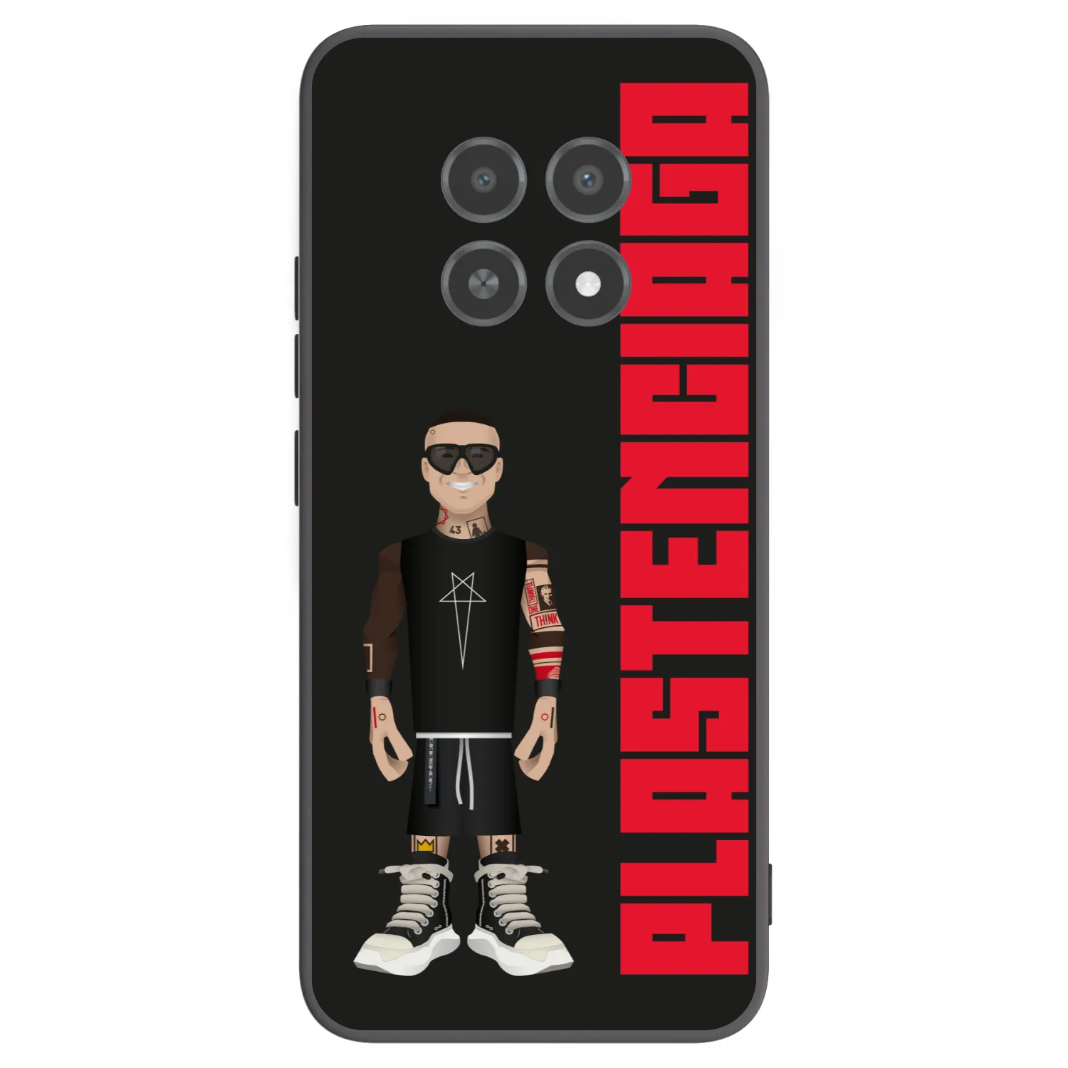 Picasee Μαύρη θήκη σιλικόνης για Realme 12X - Tomáš Rajchl