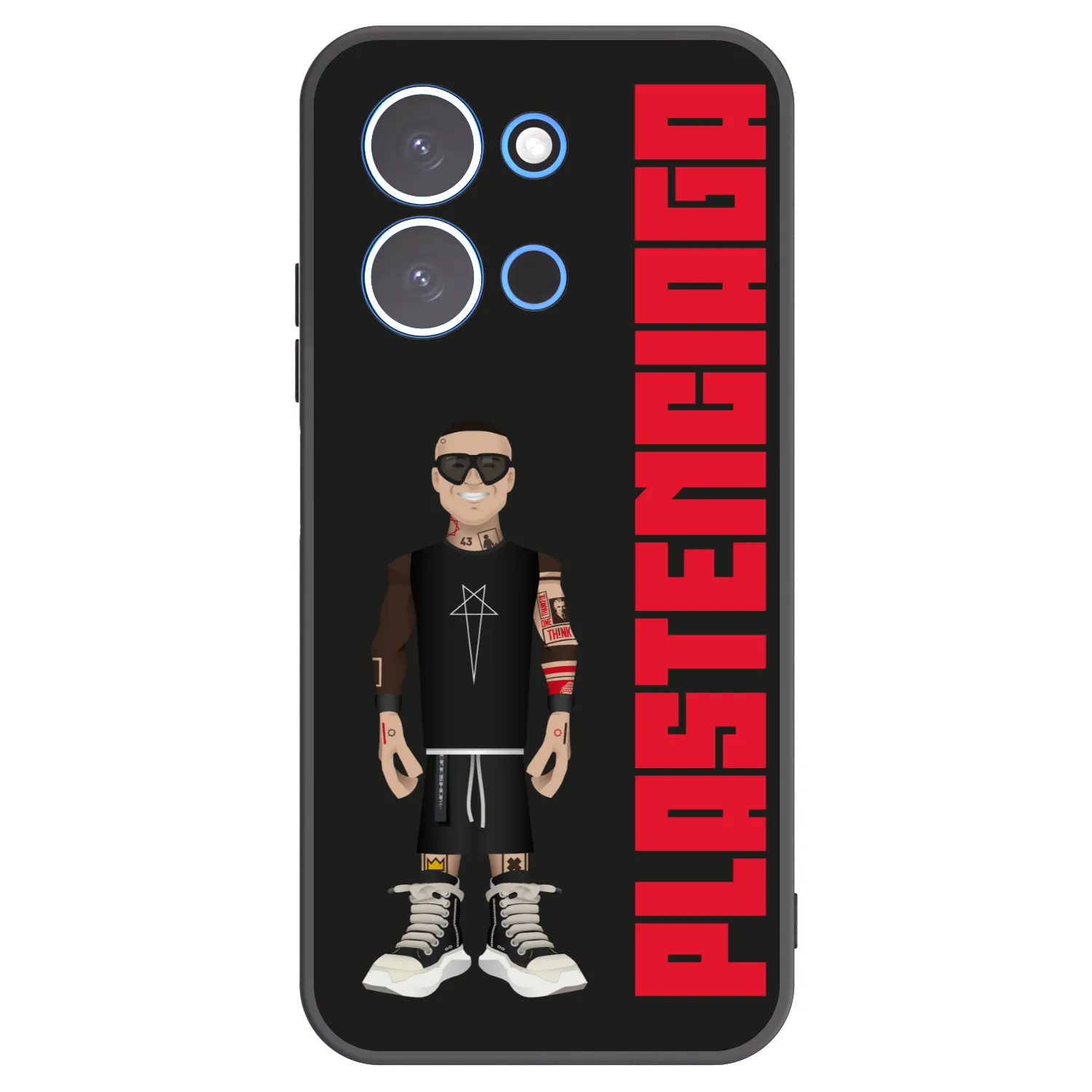 Picasee Μαύρη θήκη σιλικόνης για Xiaomi Redmi 15C 4G - Tomáš Rajchl