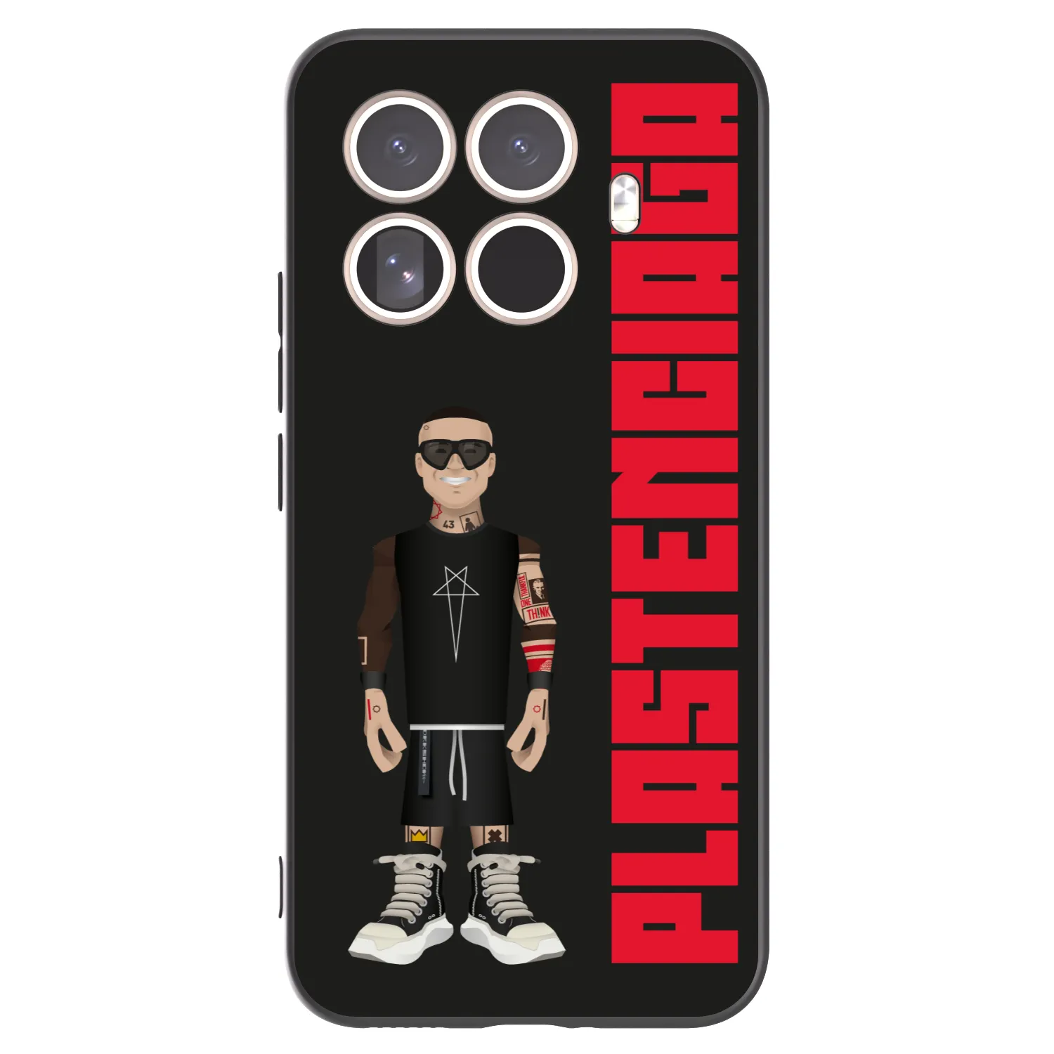 Picasee Μαύρη θήκη σιλικόνης για Xiaomi 15T Pro - Tomáš Rajchl