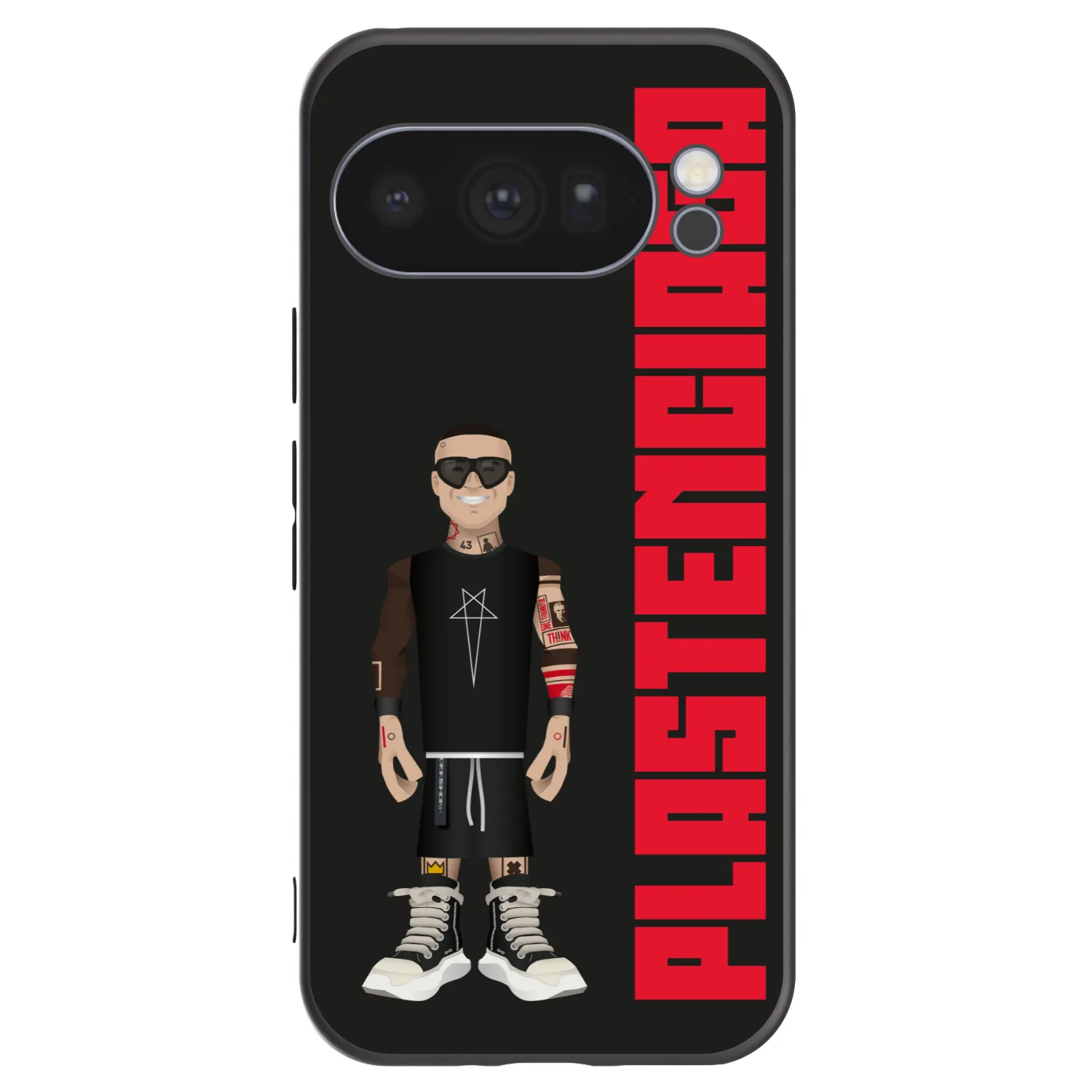 Picasee Μαύρη θήκη σιλικόνης για Google Pixel 10 Pro - Tomáš Rajchl