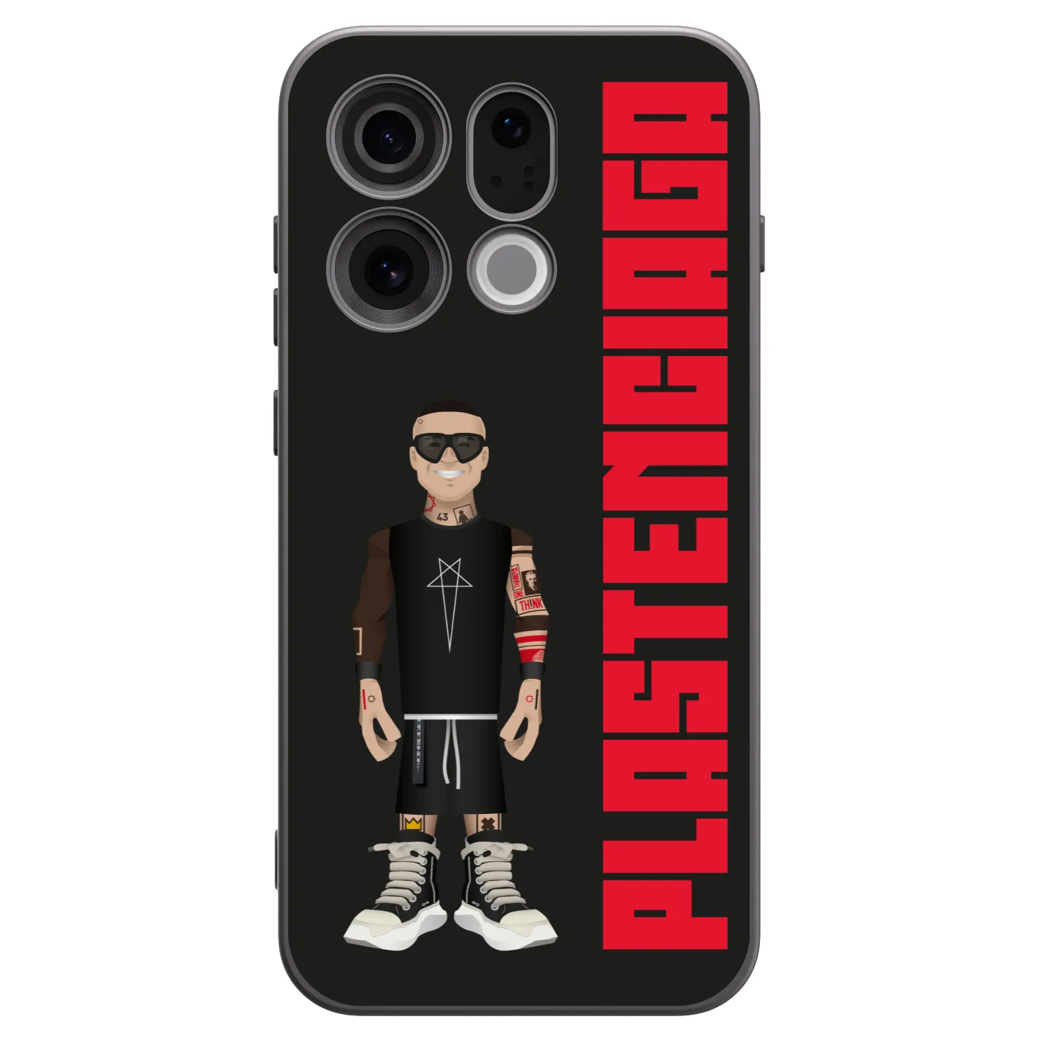 Picasee Μαύρη θήκη σιλικόνης για OPPO Find X9 - Tomáš Rajchl