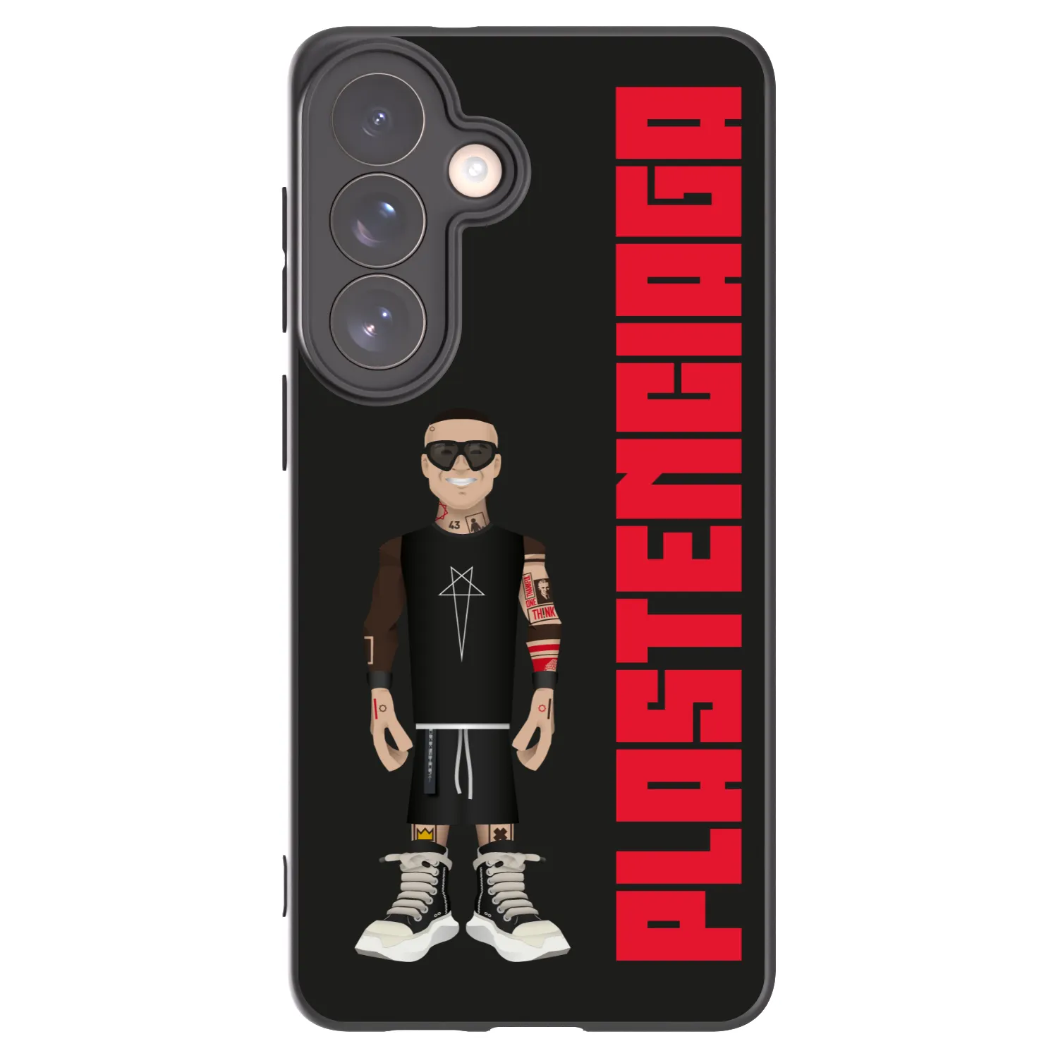Picasee Μαύρη θήκη σιλικόνης για Samsung Galaxy S26+ - Tomáš Rajchl