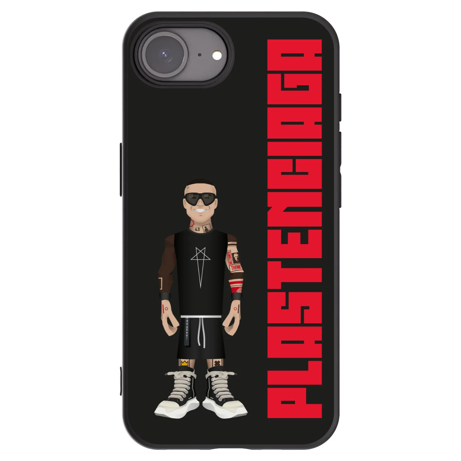 Picasee Μαύρη θήκη σιλικόνης για Apple iPhone 17e - Tomáš Rajchl