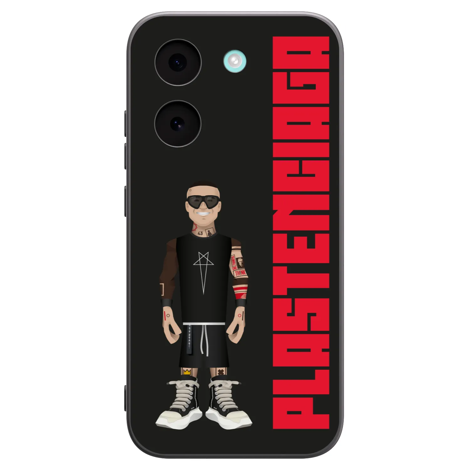 Picasee Μαύρη θήκη σιλικόνης για Xiaomi Poco X8 Pro - Tomáš Rajchl