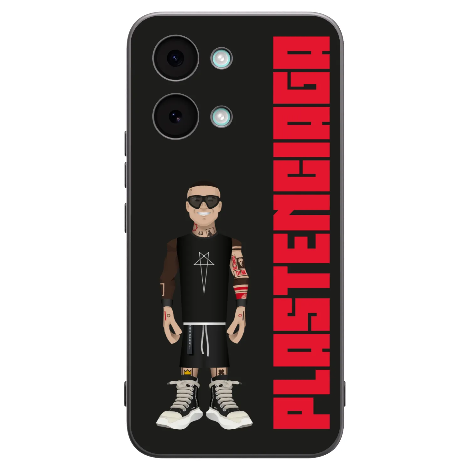 Picasee Μαύρη θήκη σιλικόνης για Xiaomi Poco X8 Pro Max - Tomáš Rajchl