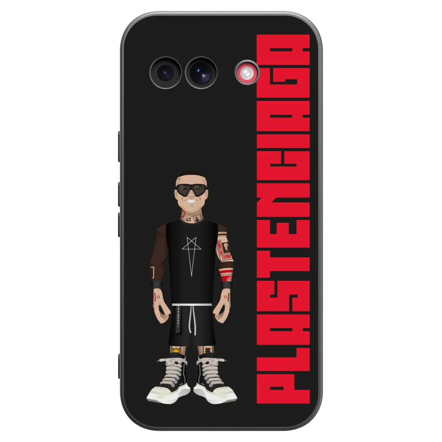 Picasee Μαύρη θήκη σιλικόνης για Google Pixel 10a - Tomáš Rajchl