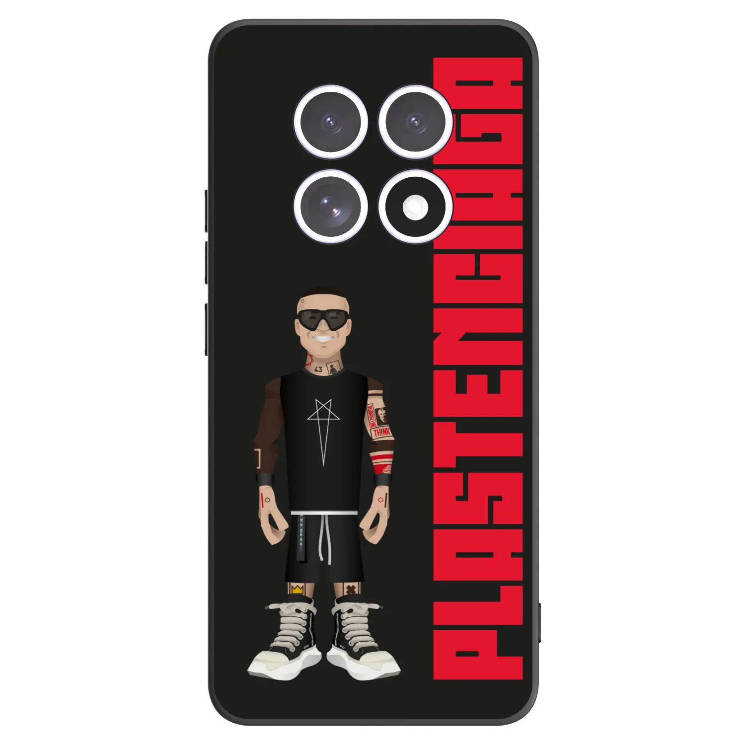 Picasee Μαύρη θήκη σιλικόνης για Xiaomi Redmi Note 15 5G - Tomáš Rajchl