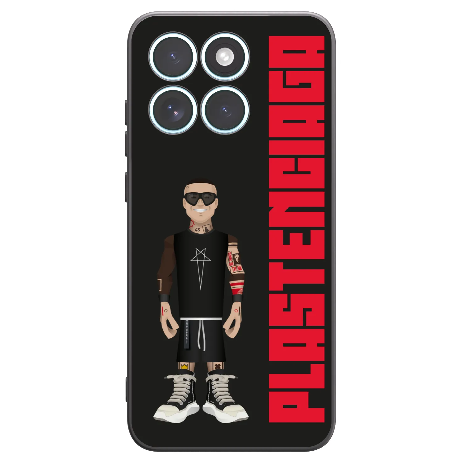 Picasee Μαύρη θήκη σιλικόνης για Motorola Edge 70 Fusion - Tomáš Rajchl