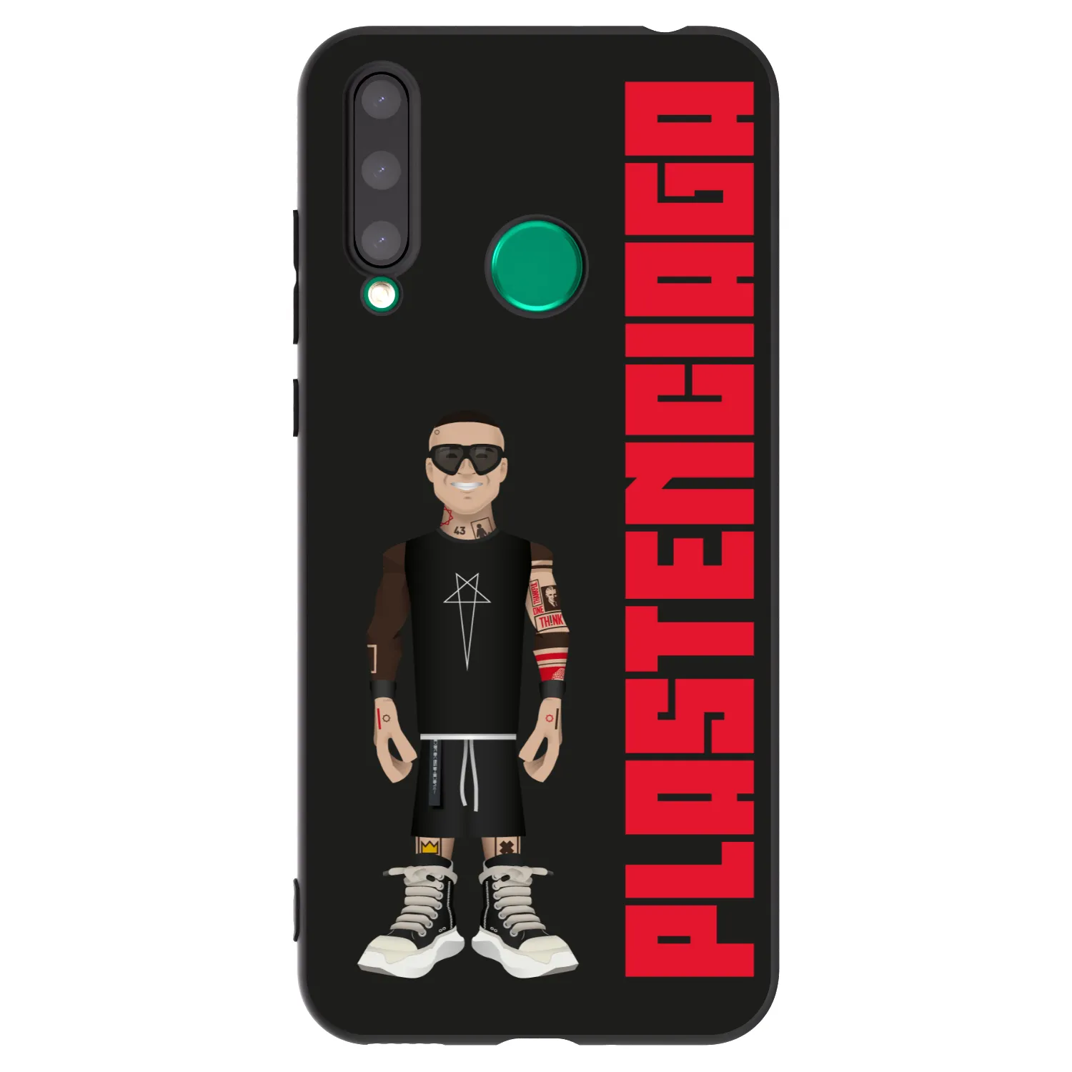 Picasee Μαύρη θήκη σιλικόνης για Honor 20 Lite - Tomáš Rajchl