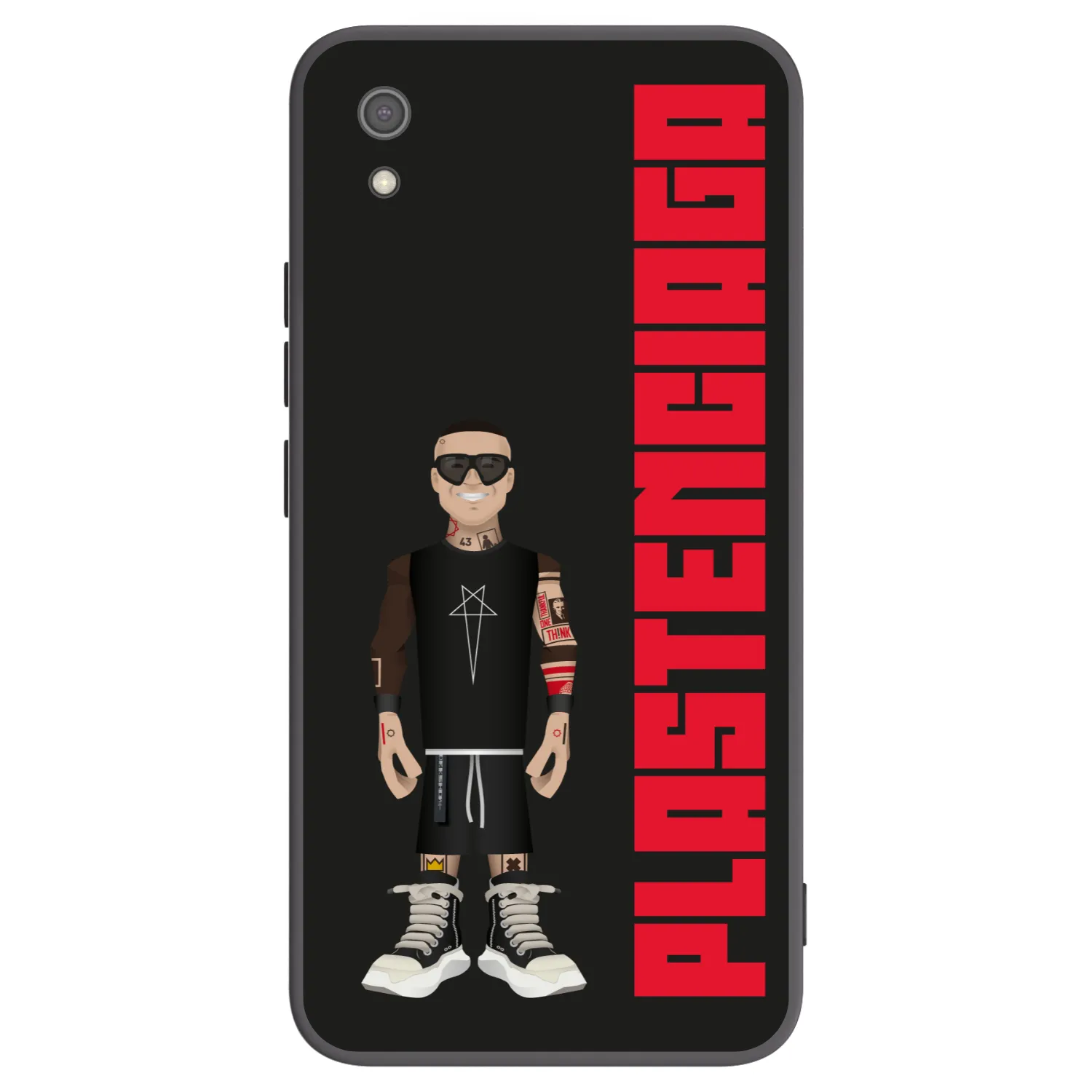 Picasee Μαύρη θήκη σιλικόνης για Xiaomi Redmi 7A - Tomáš Rajchl