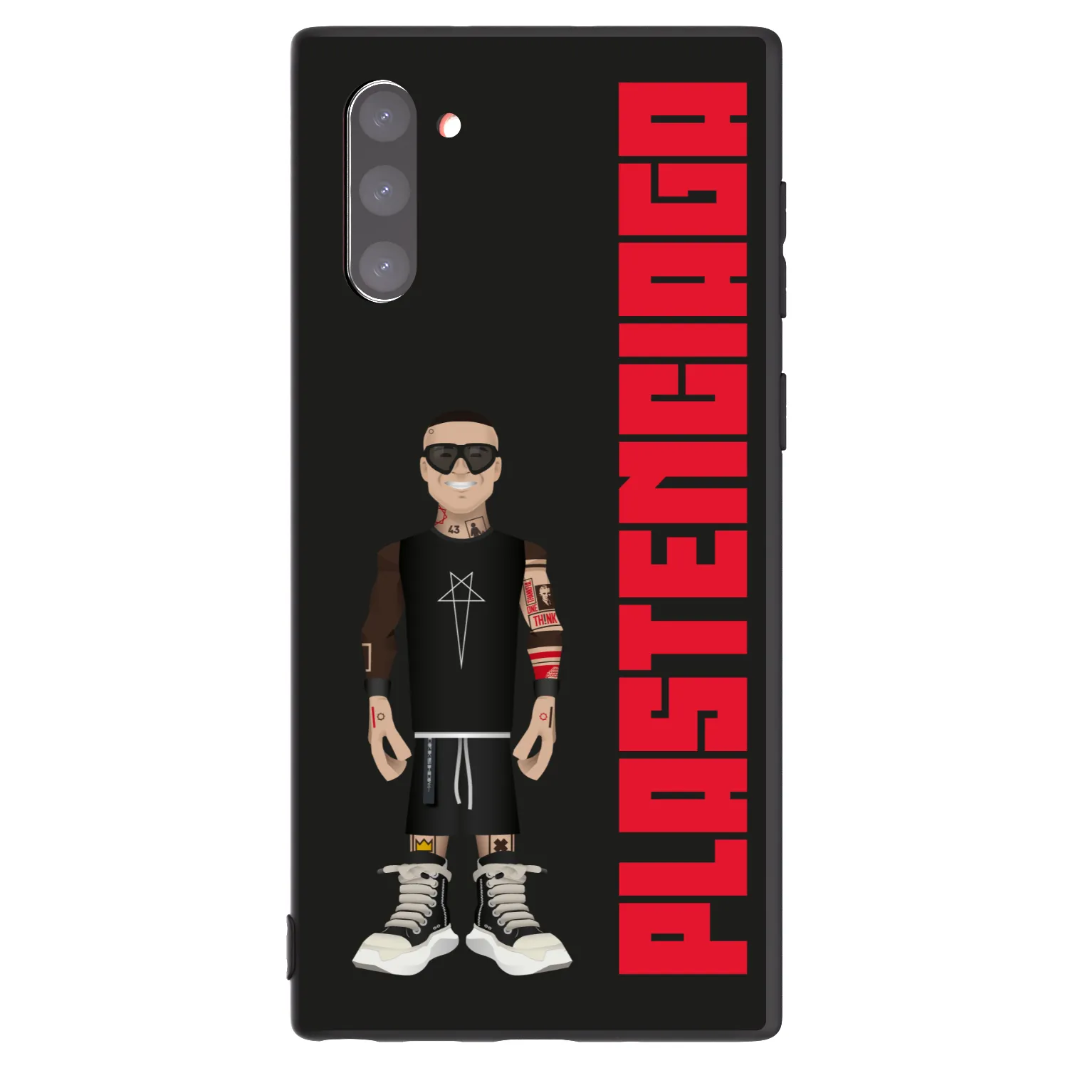 Picasee Μαύρη θήκη σιλικόνης για Samsung Galaxy Note 10 N970F - Tomáš Rajchl