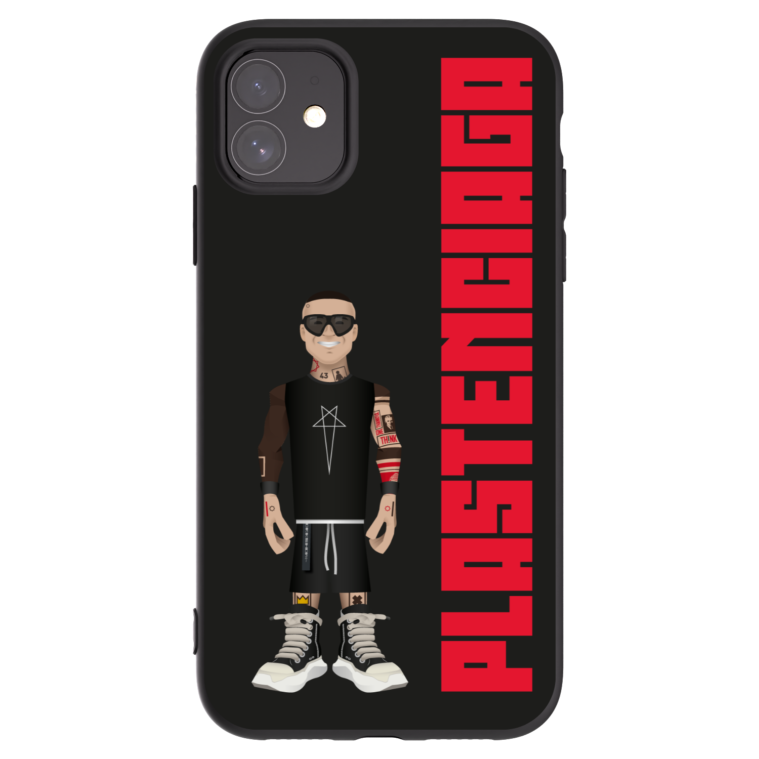 Picasee Μαύρη θήκη σιλικόνης για Apple iPhone 11 - Tomáš Rajchl