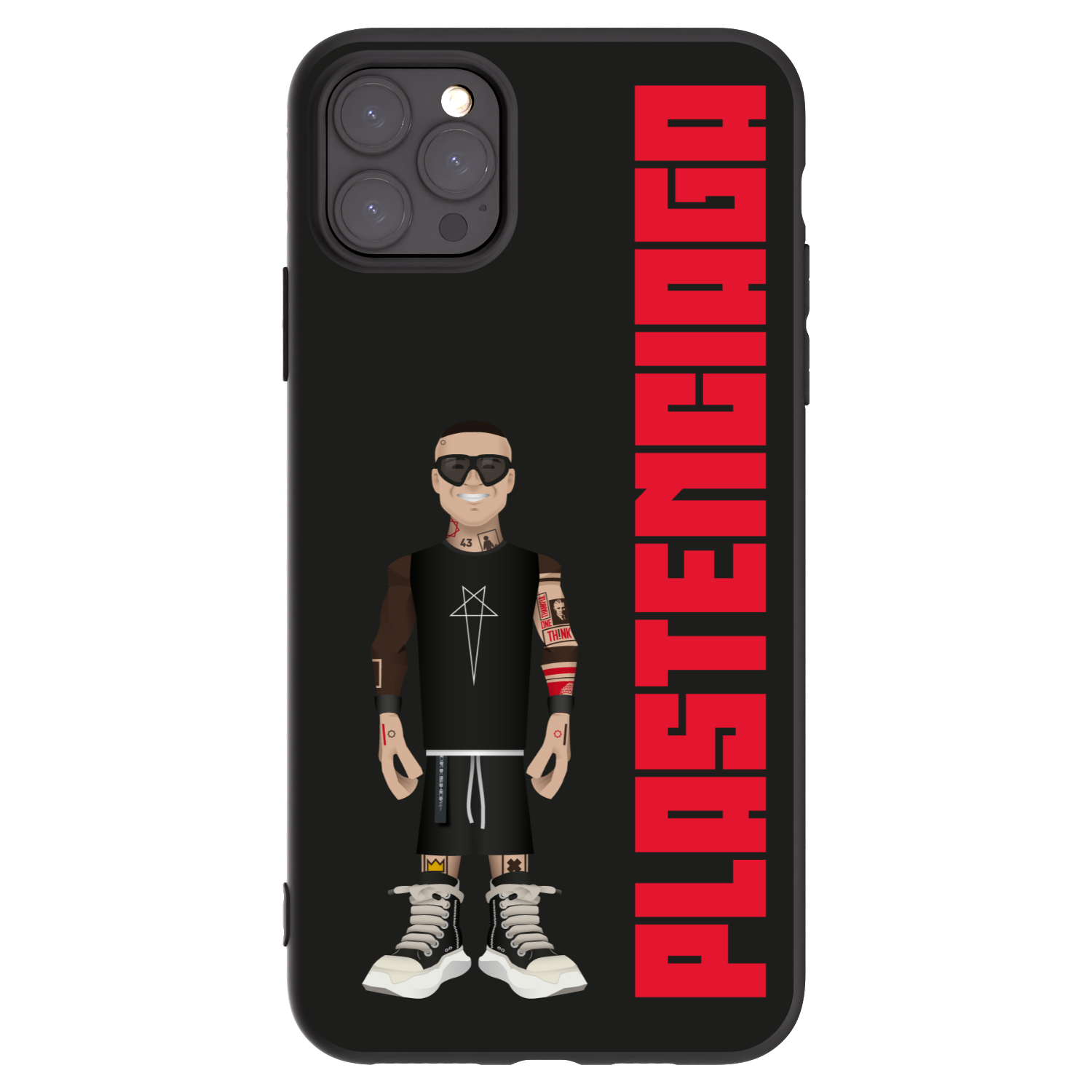 Picasee Μαύρη θήκη σιλικόνης για Apple iPhone 11 Pro Max - Tomáš Rajchl