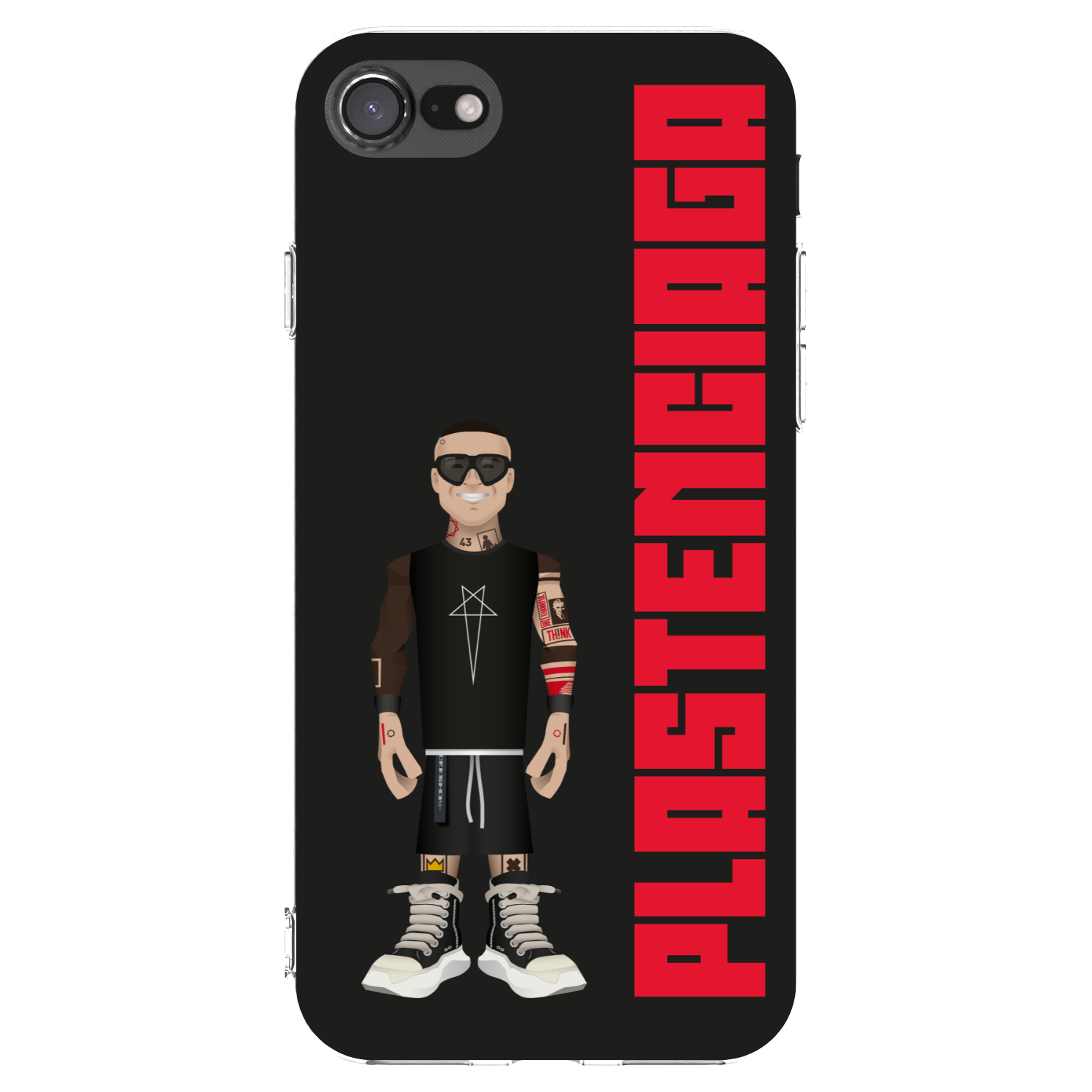 Picasee διαφανής θήκη σιλικόνης Apple iPhone SE 2020 - Tomáš Rajchl