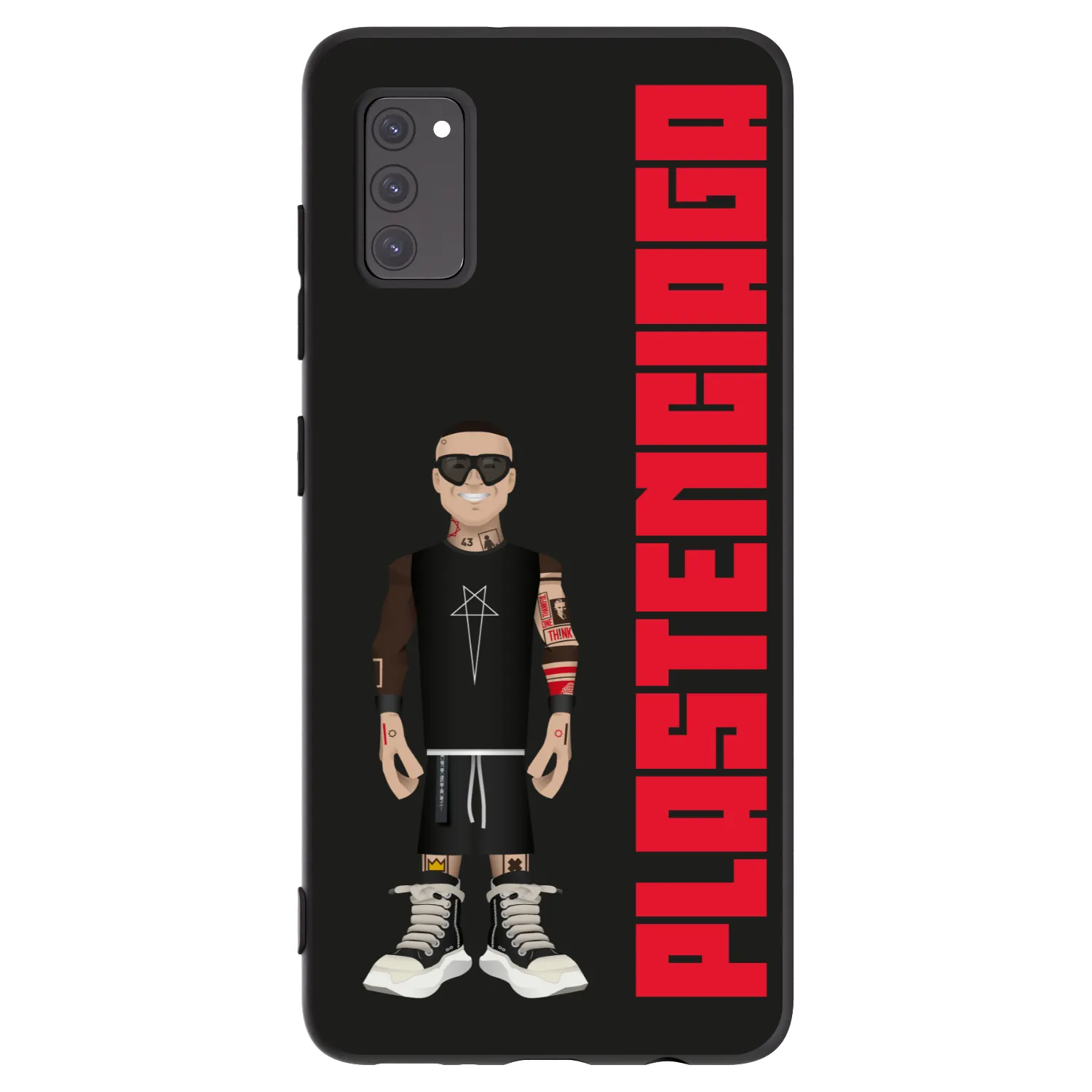 Picasee Μαύρη θήκη σιλικόνης για Samsung Galaxy A41 A415F - Tomáš Rajchl