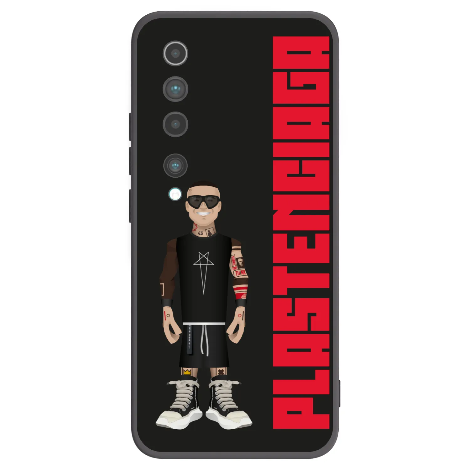 Picasee Μαύρη θήκη σιλικόνης για Xiaomi Mi 10 - Tomáš Rajchl