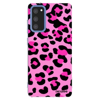 Picasee διαφανής θήκη σιλικόνης Samsung Galaxy S20 FE - Pink Tiger