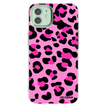 Picasee διαφανής θήκη σιλικόνης Apple iPhone 12 - Pink Tiger