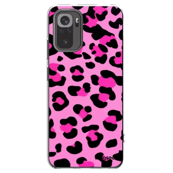 Picasee διαφανής θήκη σιλικόνης Xiaomi Redmi Note 10 - Pink Tiger