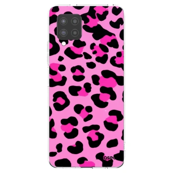 Picasee διαφανής θήκη σιλικόνης Samsung Galaxy A42 A426B - Pink Tiger