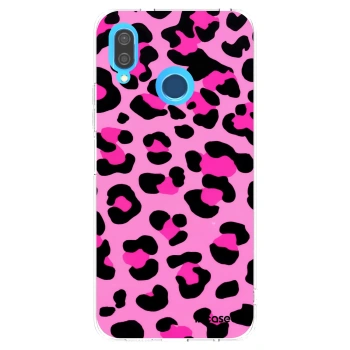 Picasee διαφανής θήκη σιλικόνης Huawei P20 Lite - Pink Tiger