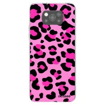 Picasee Μαύρη θήκη σιλικόνης για Xiaomi Poco X3 Pro - Pink Tiger