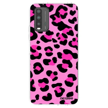 Picasee Μαύρη θήκη σιλικόνης για Xiaomi Redmi 9T - Pink Tiger