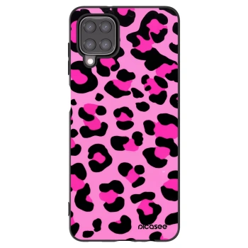 Picasee Μαύρη θήκη σιλικόνης για Samsung Galaxy M12 M127F - Pink Tiger
