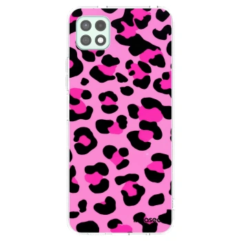 Picasee διαφανής θήκη σιλικόνης Samsung Galaxy A22 A226B 5G - Pink Tiger