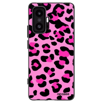 Picasee Μαύρη θήκη σιλικόνης για Xiaomi 11T - Pink Tiger