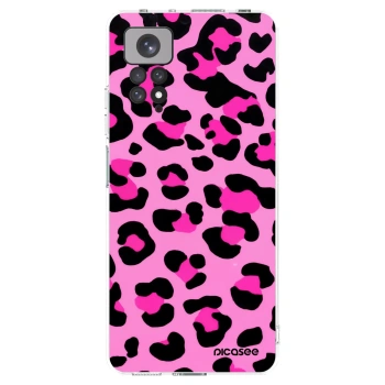 Picasee διαφανής θήκη σιλικόνης Xiaomi Redmi Note 11 - Pink Tiger