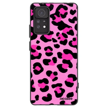 Picasee Μαύρη θήκη σιλικόνης για Xiaomi Redmi Note 11 Pro - Pink Tiger