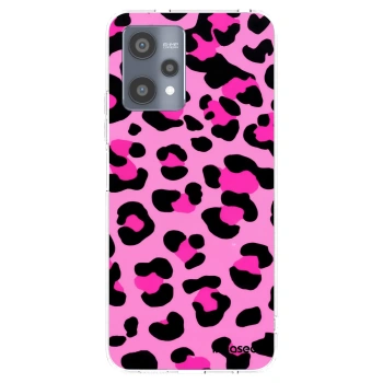 Picasee διαφανής θήκη σιλικόνης Realme 9 Pro 5G - Pink Tiger