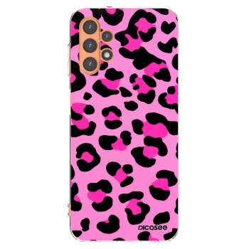 Picasee διαφανής θήκη σιλικόνης Samsung Galaxy A13 4G A135 - Pink Tiger