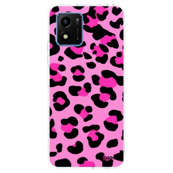 Picasee διαφανής θήκη σιλικόνης Vivo Y01 - Pink Tiger