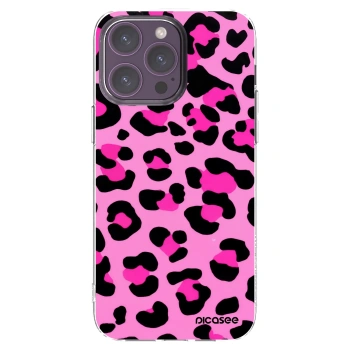 Picasee διαφανής θήκη σιλικόνης Apple iPhone 14 Pro Max - Pink Tiger