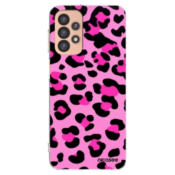 Picasee διαφανής θήκη σιλικόνης Samsung Galaxy A23 A236B 5G - Pink Tiger