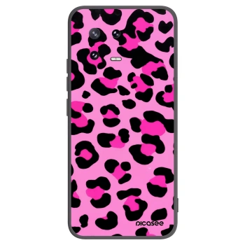 Picasee Μαύρη θήκη σιλικόνης για Xiaomi 13 Pro - Pink Tiger