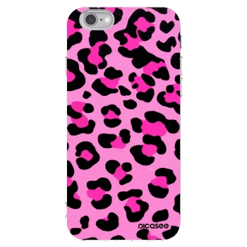 Picasee διαφανής θήκη σιλικόνης Apple iPhone 6/6S - Pink Tiger